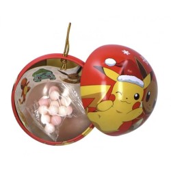 Pokemon Xmas Ball - 1 Christmas ball with candy