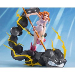 ONE PIECE - Nami Lightning Blast Figuarts ZERO Extra Battle Bandai PVC Figure 17 cm