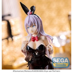 ALYA SOMETIMES HIDES HER FEELINGS IN RUSSIAN - Alya Bunny Ver. Luminasta Sega PVC Figure 20 cm