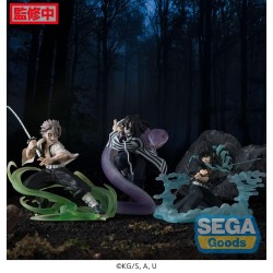 DEMON SLAYER - Obanai Iguro Hashira Training Arc Xross Link Anime Sega PVC Figure 14 cm