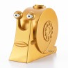 ONE PIECE - Golden Den Den Mushi Sofvimates Banpresto PVC Figure 9 cm