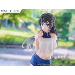 RASCAL DOES NOT DREAM OF A BUNNY GIRL SENPAI - Mai Sakurajima Tenitol Furyu PVC Figure 31 cm