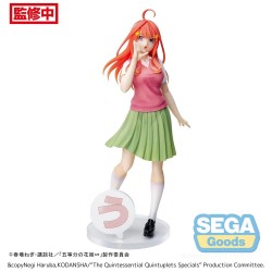 THE QUINTESSENTIAL QUINTUPLETS - Itsuki Nakano Specials Luminasta Sega PVC Figure 20 cm