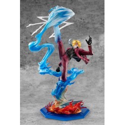 ONE PIECE - Sanji Portrait of Pirates K-MAXIMUM Megahouse PVC Figure 30 cm