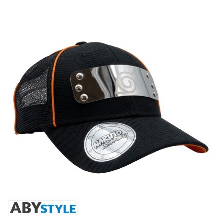 NARUTO SHIPPUDEN - Premium cap Konoha Cappello con visiera