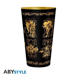 SAINT SEIYA - Gold cloths Large Glass 460 ml
