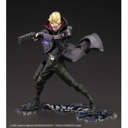 TRIGUN STAMPEDE - Vash the Stampede The Gunman in Black Ver. ARTFXJ 1/8 Kotobukiya PVC Figure 22 cm