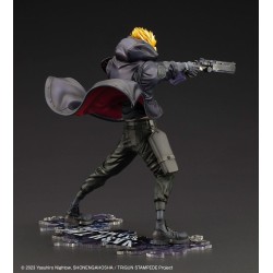 TRIGUN STAMPEDE - Vash the Stampede The Gunman in Black Ver. ARTFXJ 1/8 Kotobukiya PVC Figure 22 cm