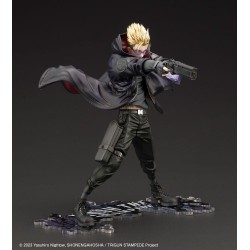 TRIGUN STAMPEDE - Vash the Stampede The Gunman in Black Ver. ARTFXJ 1/8 Kotobukiya PVC Figure 22 cm
