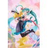 HATSUNE MIKU - Miku x Rody Thank You Ver. Reissue AMP Taito PVC Figure 20 cm