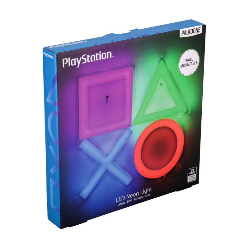 PlayStation Icons Lampada Neon da Muro 25 cm