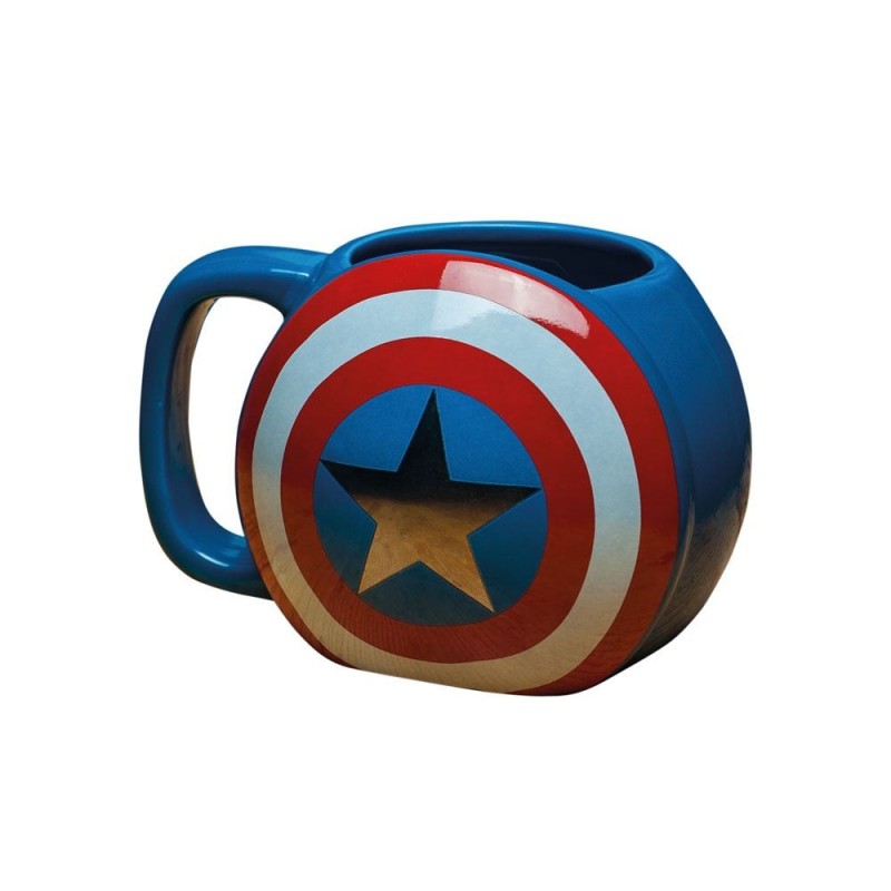 MARVEL - Tazza 3D Captain America 300 ml