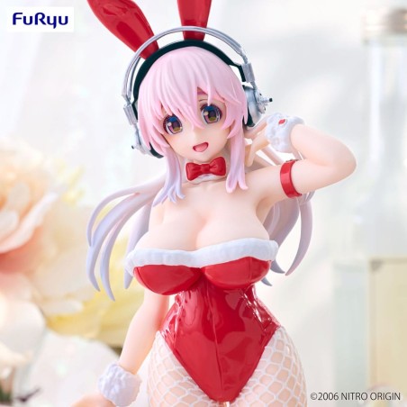 SUPER SONICO Red Color Ver. BiCute Bunnies Furyu PVC Figure 30 cm