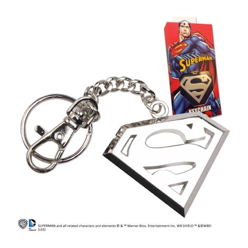 DC COMICS SUPERMAN - Metal Key Ring Logo - Portachiavi in metallo