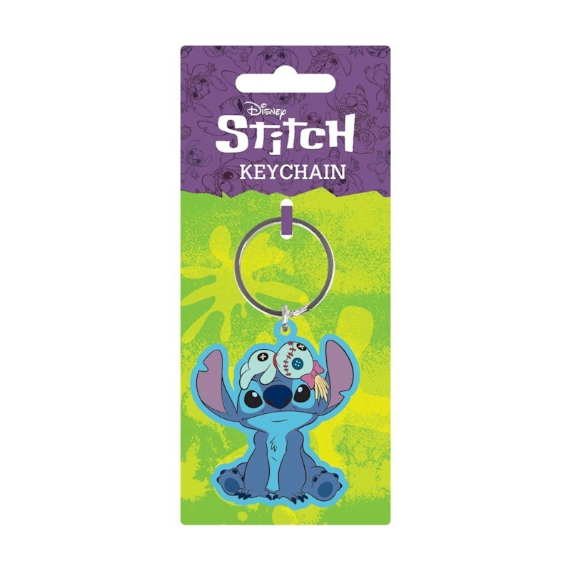 LILO & STITCH - Stitch & Scrump PVC Keychain - Portachiavi
