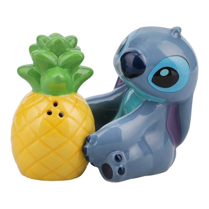 LILO & STITCH - Stitch And Pineapple Salt And Pepper Shakers - Saliera e pepiera