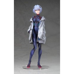 EVANGELION 3.0+1.0 Thrice Upon a Time - Tentative Name Rei Ayanami Millennials Illust Ver. (re-run) 1/7 PVC Figure 22 cm