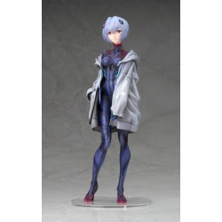 EVANGELION 3.0+1.0 Thrice Upon a Time - Tentative Name Rei Ayanami Millennials Illust Ver. (re-run) 1/7 PVC Figure 22 cm