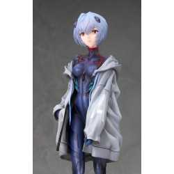 EVANGELION 3.0+1.0 Thrice Upon a Time - Tentative Name Rei Ayanami Millennials Illust Ver. (re-run) 1/7 PVC Figure 22 cm