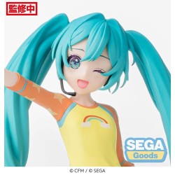 HATSUNE MIKU x LOVE AND BERRY DRESS UP AND DANCE! - Hatsune Miku Love Costume Ver. Desktop x Decorate Collections Sega PVC Figur