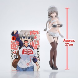 UZAKI CHAN WANTS TO HANG OUT - Uzaki Tsuki Maid ver. Glitter & Glamours Banpresto PVC Figure 27 cm