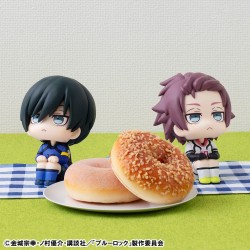 BLUE LOCK - Rin Itoshi & Sae Itoshi Japanese National Player Match Ver. (with gift) Look Up Megahouse PVC Figure 11 cm