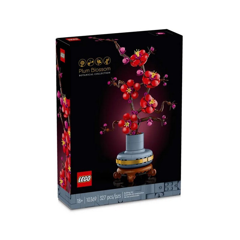 LEGO 10369 Flowers Botanical Albicocco Giapponese