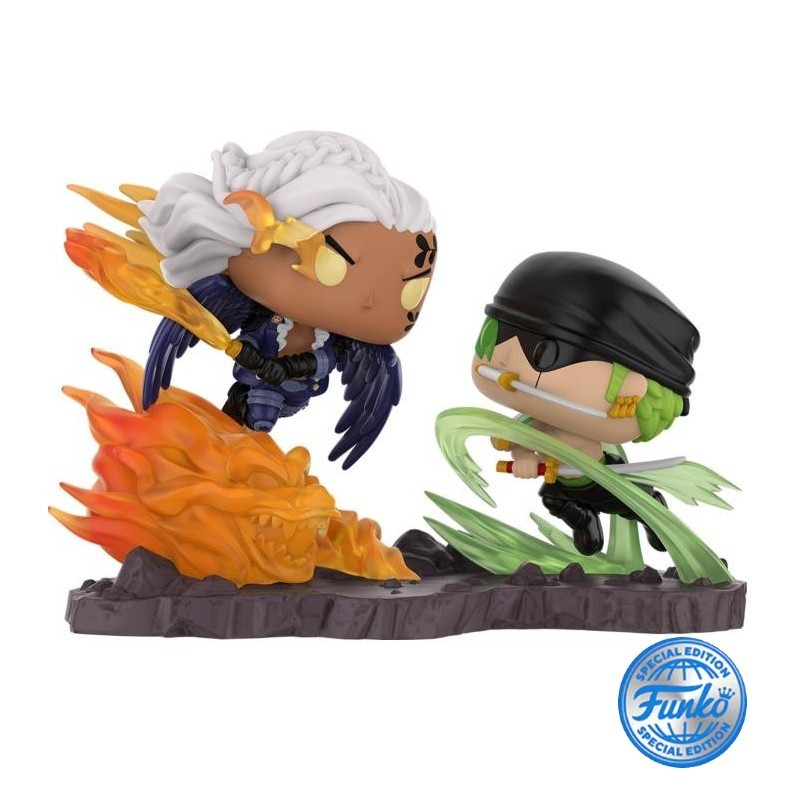 ONE PIECE - Roronoa Zoro vs. King (Unmasked) Funko POP! Moment 1954