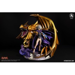 YU-GI-OH - Marik and the Winged Dragon of Ra 1/7 Kitsune Resin Statue 46,2 cm