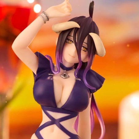 OVERLORD - Albedo Swimsuit Dark Purple Color Ver. Noodle Stopper Furyu PVC Figure 16 cm