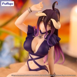 OVERLORD - Albedo Swimsuit Dark Purple Color Ver. Noodle Stopper Furyu PVC Figure 16 cm