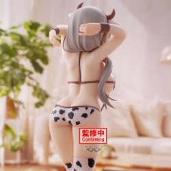 UZAKI CHAN WANTS TO HANG OUT - Uzaki Tsuki Cow print swimsuit ver. Glitter & Glamours Banpresto PVC Figure 27 cm