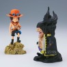 ONE PIECE - Portgas D.Ace VS Marshall D.Teach Log Stories World Collectable Figure Banpresto PVC Figure 8 cm