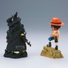 ONE PIECE - Portgas D.Ace VS Marshall D.Teach Log Stories World Collectable Figure Banpresto PVC Figure 8 cm