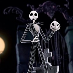 NIGHTMARE BEFORE XMAS - Jack scary smiling face ABYstyle Studio PVC Figure 20 cm