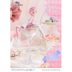 RE:ZERO - Ram Glass Edition Prisma Wing 1/7 PVC Figure 24 cm