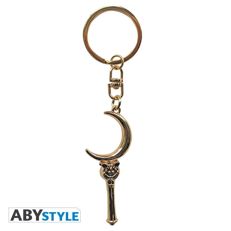 SAILOR MOON - "Moon stick" Keychain 3D