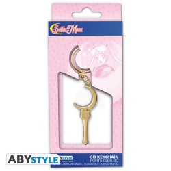 SAILOR MOON - "Moon stick" Keychain 3D
