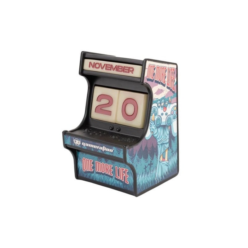 GAMERATION ARCADE - Calendario perpetuo 3D