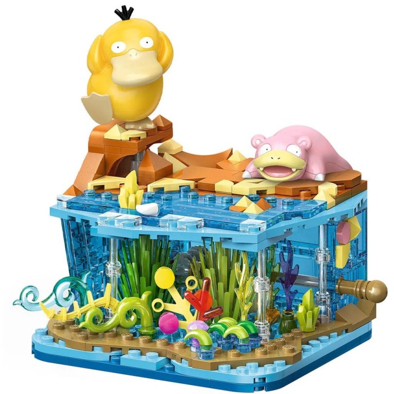 POKEMON - Psyduck and Slowpoke Dumb Beach series Keeppley Block 