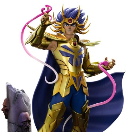 SAINT SEIYA - TCancer Deathmask Art Scale Iron Studios 1/10 Resin Figure 23 cm