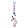 HELLO KITTY AND FRIENDS - Sanrio Peach Series Keychain with Hand Strap (1 portachiavi)