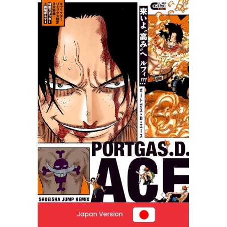 ONE PIECE - Portgas D. Ace Character book (Japan Version)