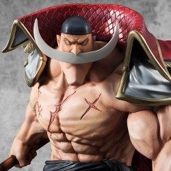 ONE PIECE - White Beard Edward Newgate Super Limited Reprint Ver. P.O.P NEO-Maximum Megahouse PVC Figure 30 cm