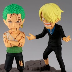 ONE PIECE - Roronoa Zoro & Sanji "Nothing at all" Log Stories World Collectable Figure Banpresto PVC Figure 8 cm