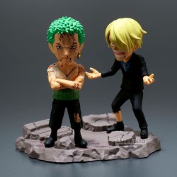 ONE PIECE - Roronoa Zoro & Sanji "Nothing at all" Log Stories World Collectable Figure Banpresto PVC Figure 8 cm