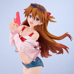 EVANGELION - Asuka Shikinami Langley Beach Queens Pop Up Parade L PVC Figure 22 cm