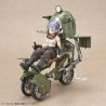DRAGON BALL - Bulma Motorcycle Figure rise Bandai Model Kit 15 cm