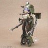 DRAGON BALL - Bulma Motorcycle Figure rise Bandai Model Kit 15 cm