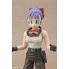 DRAGON BALL - Bulma Motorcycle Figure rise Bandai Model Kit 15 cm